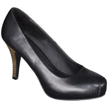 Mossimo Black Women's Mossimo Veruca Snip Toe Heels - Black 8