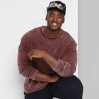Adult Extended Size Regular Fit Crewneck Sweatshirt - Original Use Red