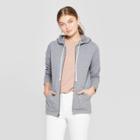 Women's Zip-up Hoodie - Universal Thread Gray