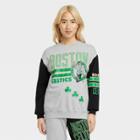 Women's Nba Boston Celtics Colorblock Graphic Sweatshirt - Gray
