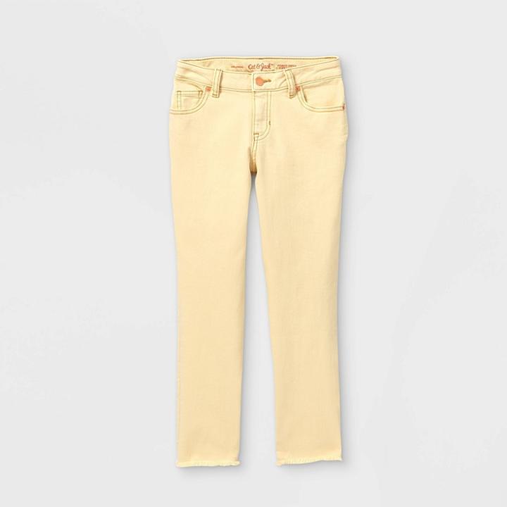 Girls' Girlfriend Mid-rise Jeans - Cat & Jack Beige