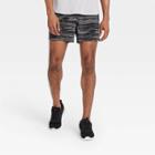 Men's 5 Spacedye Print Lined Run Shorts - All In Motion Navy Heather