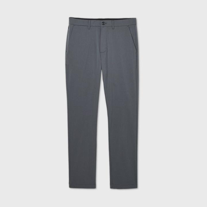 Men's Athletic Fit Hennepin Tech Chino Pants - Goodfellow & Co Gray