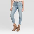 Women's High-rise Cropped Skinny Jeans - Universal Thread Medium Wash 10, Women's, Blue