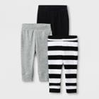 Baby 3pk Save The Day Pants - Cloud Island Black 12m, Kids Unisex