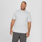 Target Men's Big & Tall Short Sleeve Elevated Ultra-soft Polo Shirt - Goodfellow & Co Masonry Gray