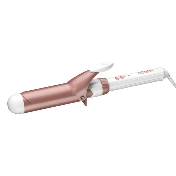 Conair Double Ceramic Curling Iron Rose Gold - 1.5, Adult Unisex, Pink