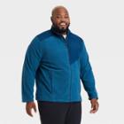 Men's Big & Tall Polartec Fleece Jacket - All In Motion Navy