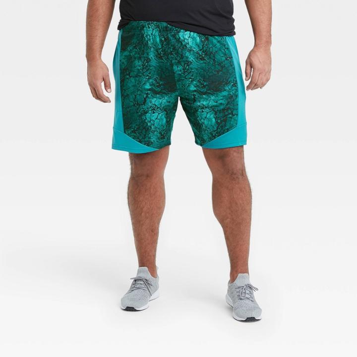 Men's Basketball Shorts - All In Motion Turquoise