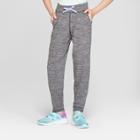 Girls' Lightweight Warm-up Pants - C9 Champion Black Heather