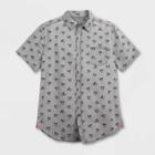 Men's Short Sleeve Disney Mickey Mouse Activewear T-shirt - Gray S - Disney