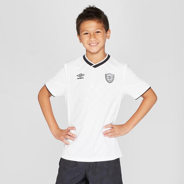 Target Umbro Boys' Short Sleeve Soccer Jersey - White