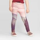 Toddler Girls' Photoreal Leggings - Art Class Pink