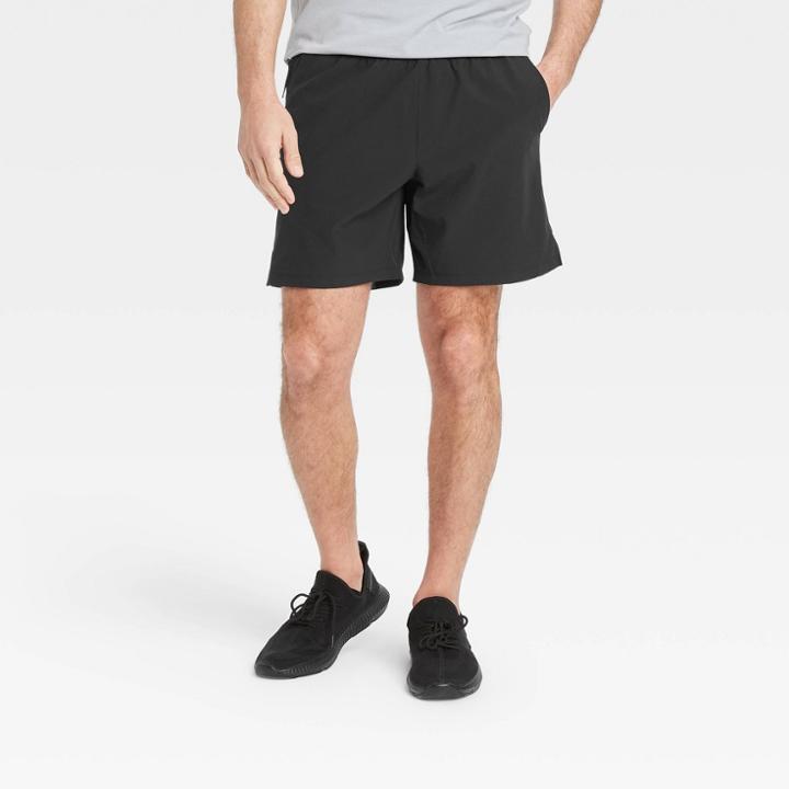 Men's Hybrid Shorts - All In Motion Black