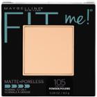 Maybelline Fit-me Matte-poreless Powder 105 Fair Ivory - 0.29oz,