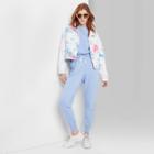 Women's High-rise Sweatpants - Wild Fable Light Azure