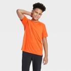 Petiteboys' Short Sleeve Performance T-shirt - All In Motion Bright Orange