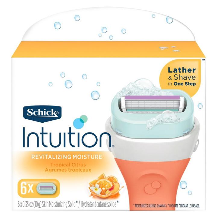 Schick Intuition Revitalizing Moisture Women's Razor Blade Refills