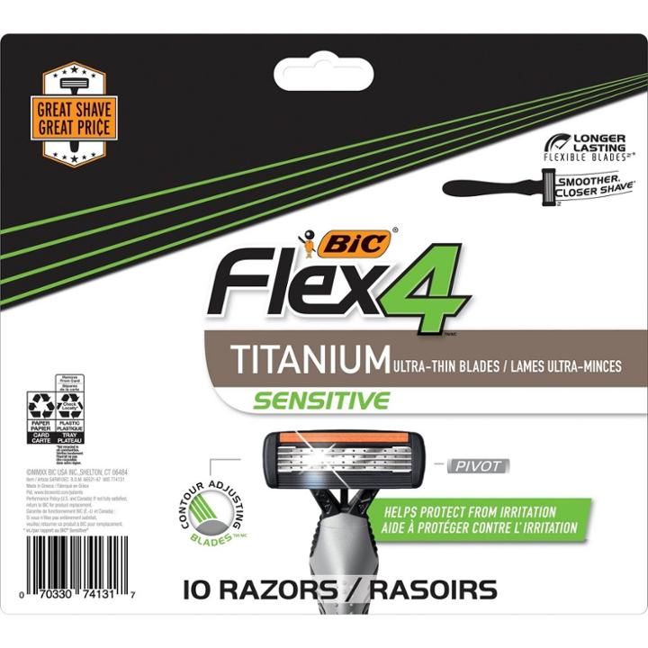 Bic Flex4 Men's Disposable Razors