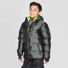 Boys' Puffer Jacket - C9 Champion Gray/black