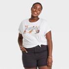 Women's Disney Plus Size Aristocats Short Sleeve Graphic T-shirt - White