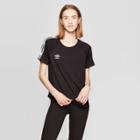 Umbro Women's Short Sleeve Crew T-shirt - Black