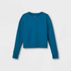 Girls' Pullover Sweatshirt - All In Motion Teal