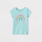 Toddler Girls' Adaptive Printed Short Sleeve Graphic T-shirt - Cat & Jack