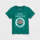 Toddler Guns N' Roses Sweet Child O Mine T-shirt - Green