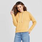 Women's Hodded Sweatshirt - Universal Thread Gold Xs, Women's, Yellow