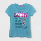 Nickelodeon Girls' Jojo Siwa Flip Sequin Short Sleeve T-shirt - Turquoise Heather