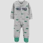 Baby Boys' Little Brother Sleep N' Play - Just One You Made By Carter's Gray/green Newborn