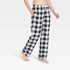 Women's Perfectly Cozy Flannel Pajama Pants - Stars Above White