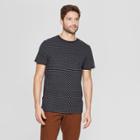 Men's Regular Fit Short Sleeve Novelty Crew T-shirt - Goodfellow & Co Xavier Navy