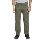 Dickies Men's Flex Twill Regular Straight Fit 5-pocket Pants - Rinsed Moss Green