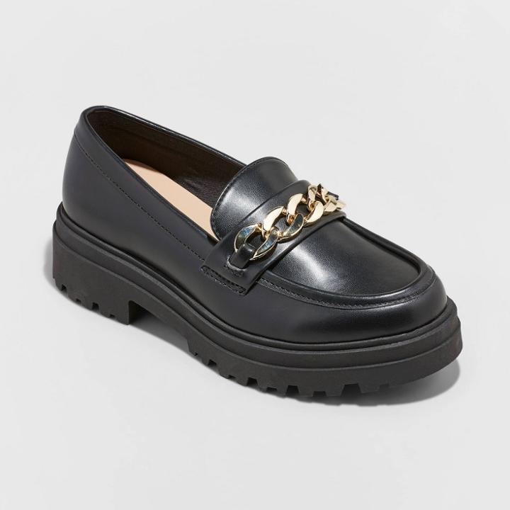 Women's Paris Wide Width Loafers - A New Day