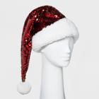 Ugly Stuff Holiday Supply Co. Women's Sequin Hat - Red, Beanies