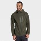 Men's Waterproof Shell Jacket - All In Motion Olive Green