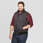 Men's Big & Tall Regular Fit Sweater Fleece Vest - Goodfellow & Co Gray