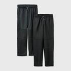 Boys' 2pk Activewear Pants - Cat & Jack Black