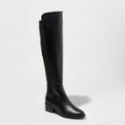Women's Carol Stretch Fashion Boots - A New Day Black
