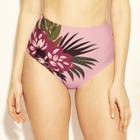 Kona Sol Women's Full Coverage High Waist Bikini Bottom - Kona