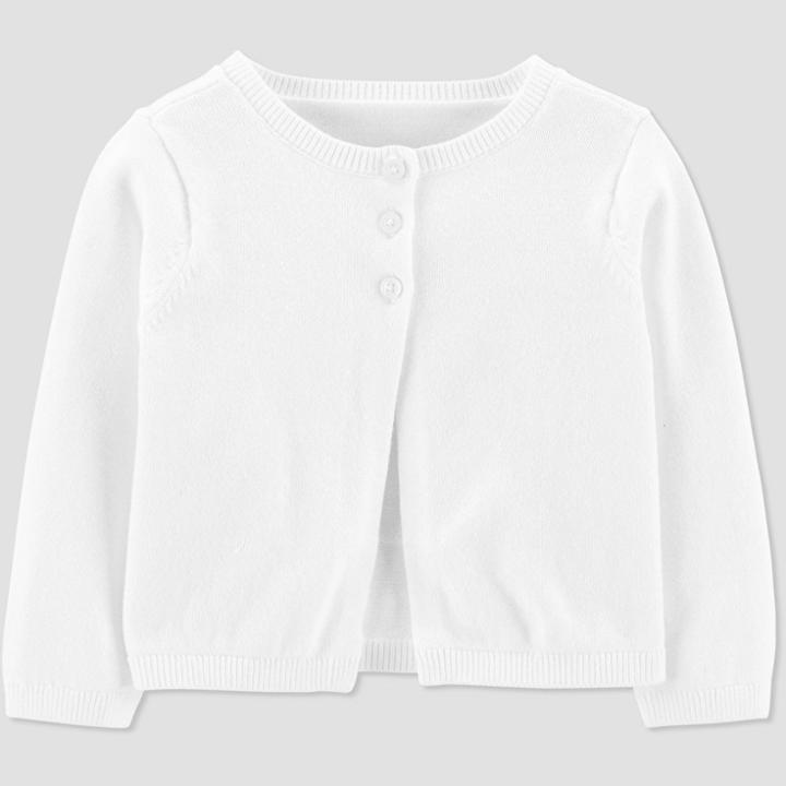 Baby Girls' Cardigan - Just One You Made By Carter's White