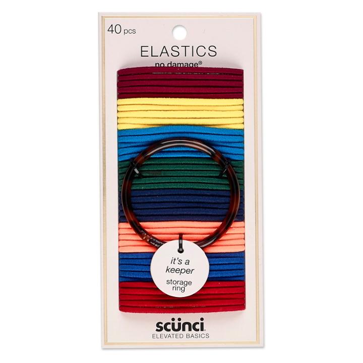 Conair Scunci Elevated Basics No Damage Elastics With Keeper