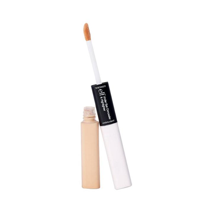 E.l.f. Undereye Concealer & Highlighter Glow/fair - .4 Fl Oz