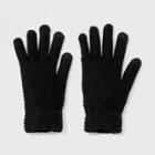 Women's Knit Tech Touch Gloves - Universal Thread Black