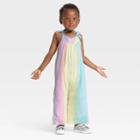 No Brand Pride Toddler Rainbow Ombre Sleeveless Romper - 2t, One Color