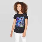 Girls' Descendants Logo Short Sleeve T-shirt - Black