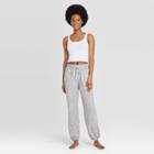 Women's Leopard Print Jogger Pants - Colsie Gray Xs, Women's,