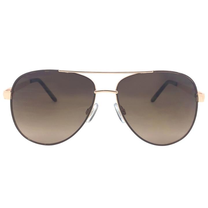 Target Women's Aviator Sunglasses - Gold, Brown